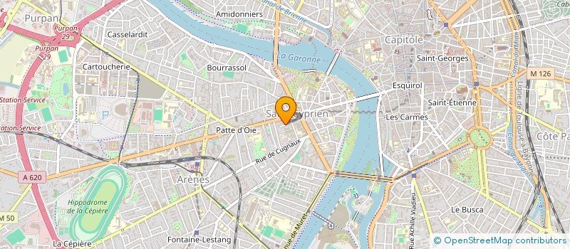 localisation de l'entreprise MONSIEUR YOUCEF OULD AISSA  TOULOUSE