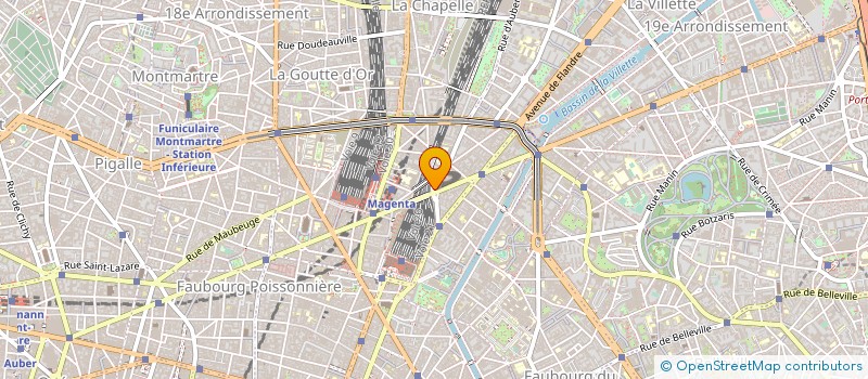 localisation de l'entreprise MONSIEUR YOUCEF OULLAI  PARIS