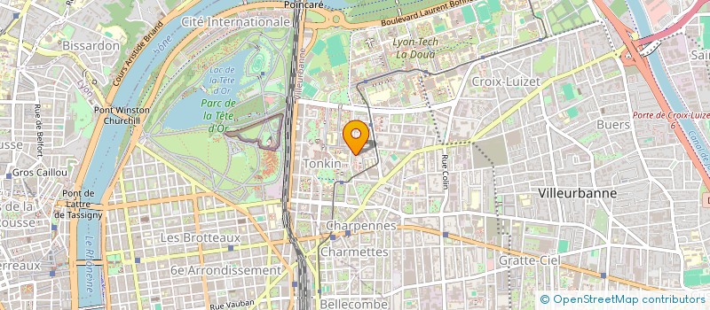 localisation de l'entreprise MONSIEUR YOUCEF RAOUINE  LYON