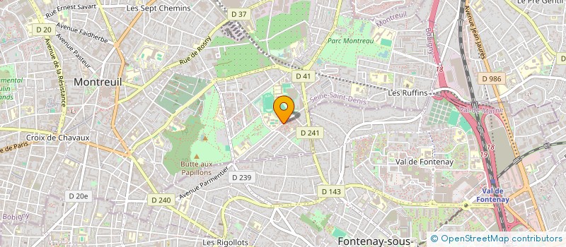 localisation de l'entreprise MONSIEUR YOUCEF REGHID à MONTREUIL