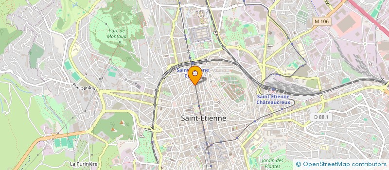 localisation de l'entreprise MONSIEUR YOUCEF SAID  SAINT-ETIENNE