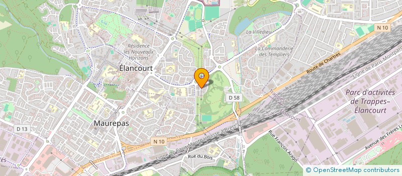 localisation de l'entreprise MONSIEUR YOUCEF SEHIL  ELANCOURT