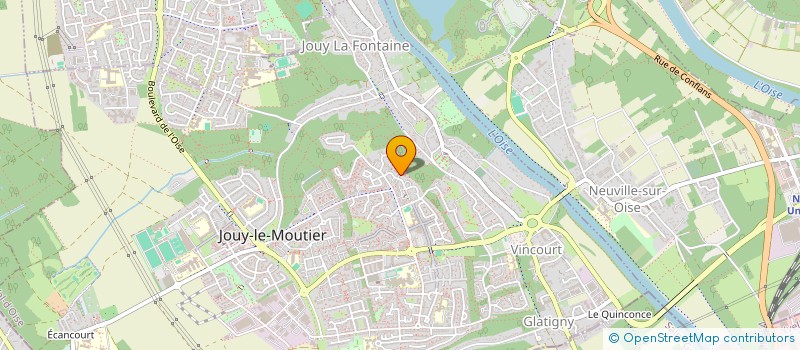 localisation de l'entreprise MONSIEUR YOUCEF SEKRANE  JOUY-LE-MOUTIER