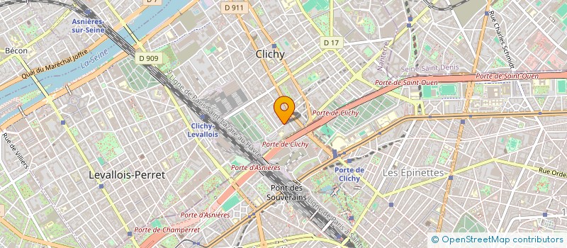 localisation de l'entreprise MONSIEUR YOUCEF SIAD à CLICHY