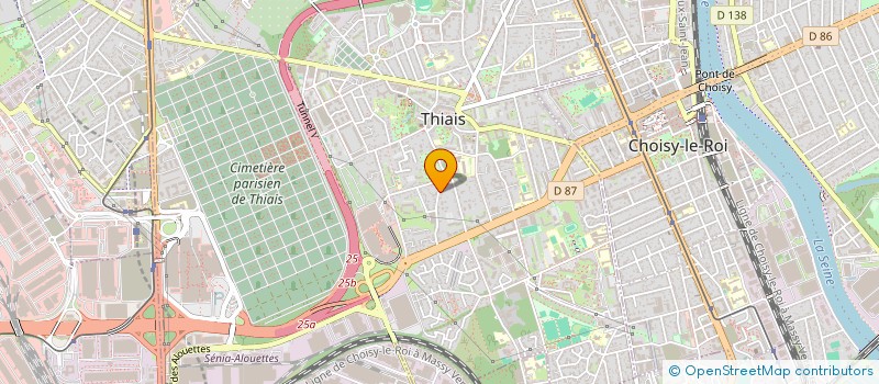 localisation de l'entreprise MONSIEUR YOUCEF SLIMI  THIAIS