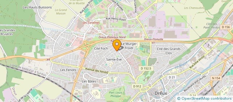 localisation de l'entreprise MONSIEUR YOUCEF SMAIL à DREUX