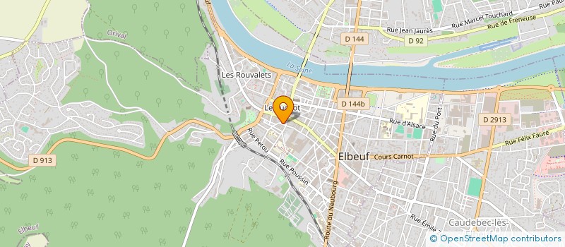 localisation de l'entreprise MONSIEUR YOUCEF TABAKH  ELBEUF