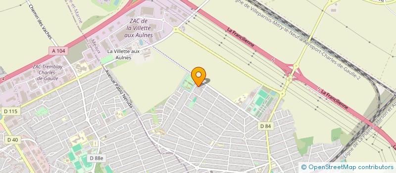 localisation de l'entreprise MONSIEUR YOUCEF TAHAR  MITRY-MORY