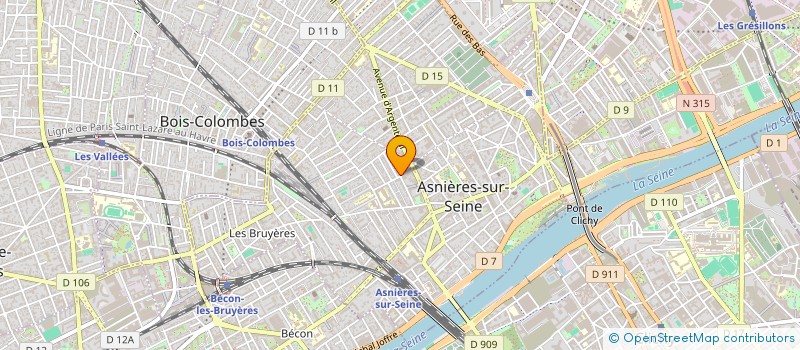 localisation de l'entreprise MONSIEUR YOUCEF TAMEGUELT à ASNIERES-SUR-SEINE