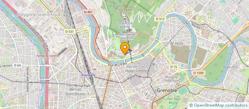 localisation de l'entreprise MONSIEUR YOUCEF TFYECHE TOUNSI à GRENOBLE