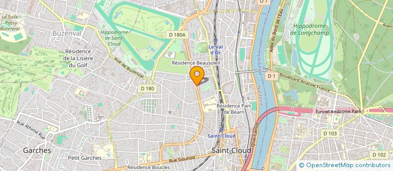 localisation de l'entreprise MONSIEUR YOUCEF TIGHILT à SAINT-CLOUD