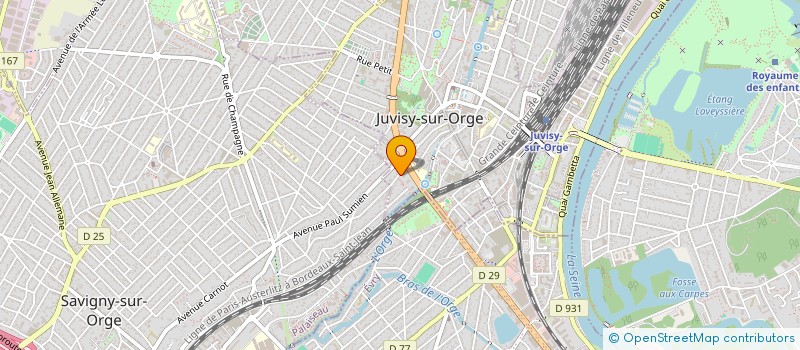 localisation de l'entreprise MONSIEUR YOUCEF ZADOUD à JUVISY-SUR-ORGE