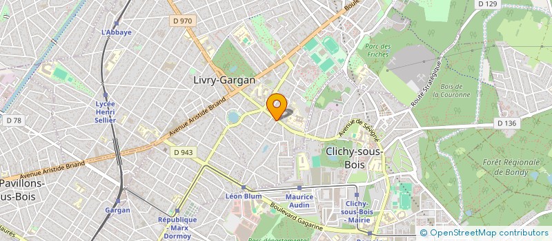 localisation de l'entreprise MONSIEUR YOUCEF ZAIR à LIVRY-GARGAN