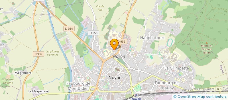localisation de l'entreprise MONSIEUR YOUCEF ZANE à NOYON