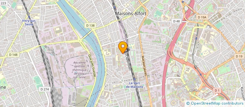 localisation de l'entreprise MONSIEUR YOUCEF ZAOUI à ALFORTVILLE