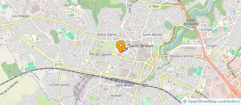 localisation de l'entreprise MONSIEUR YOUCEF ZEBBOUDJ à SAINT-BRIEUC