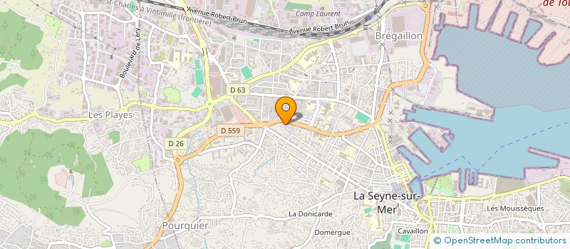 localisation de l'entreprise MONSIEUR YOUCEF ZENNIR à LA SEYNE-SUR-MER
