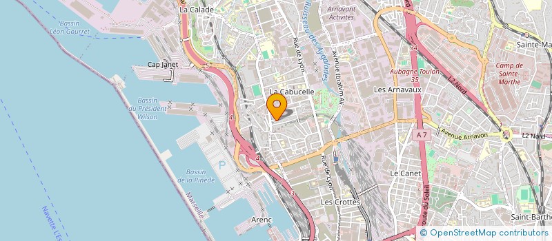 localisation de l'entreprise MONSIEUR YOUCEF ZITOUN à MARSEILLE