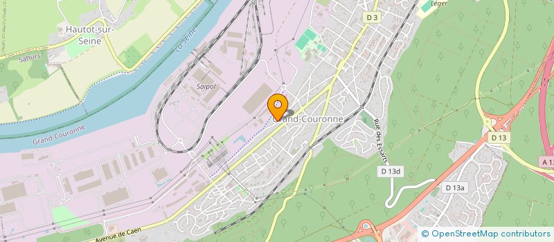 localisation de l'entreprise MONSIEUR YOUCIEF BISSAIS  GRAND-COURONNE