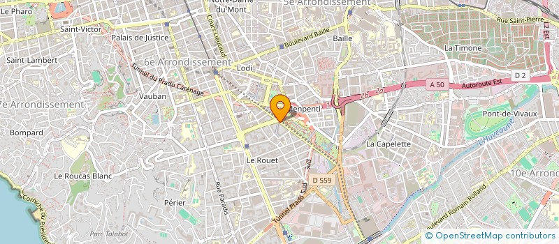 localisation de l'entreprise MONSIEUR YOUDA DENIS DEMRI  MARSEILLE