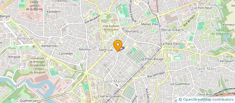 localisation de l'entreprise MONSIEUR YOUEN JEGOT à BREST