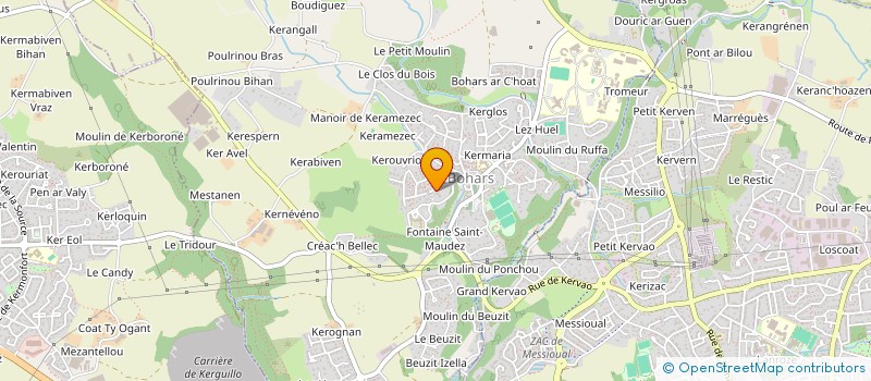localisation de l'entreprise MONSIEUR YOUEN JOUAN à BOHARS