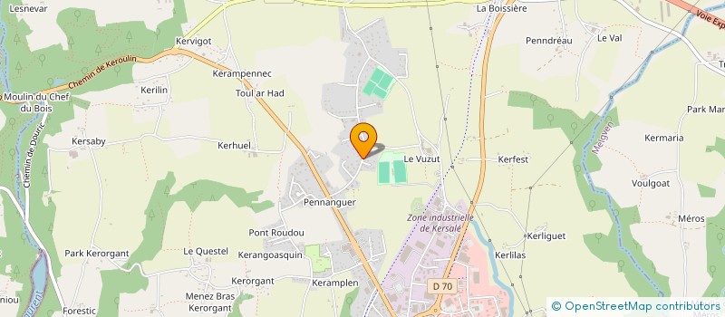 localisation de l'entreprise MONSIEUR YOUENN AVENTURIER à CONCARNEAU