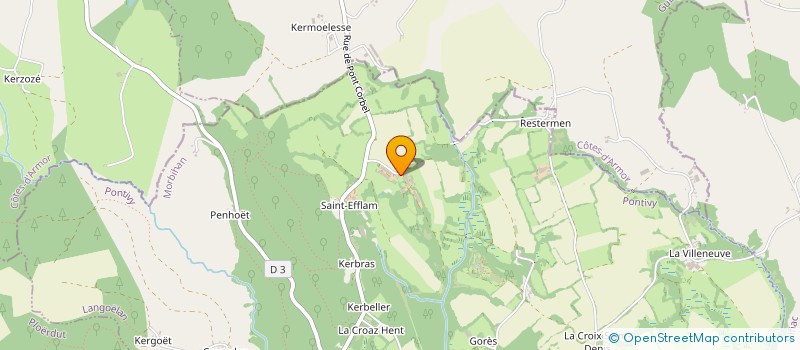 localisation de l'entreprise MONSIEUR YOUENN LE FUR  PLOERDUT