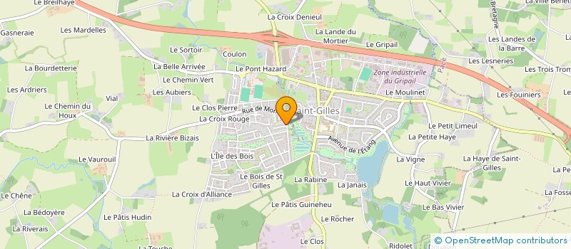 localisation de l'entreprise MONSIEUR YOUENN MERRER à SAINT-GILLES