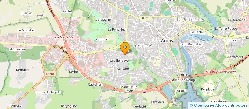 localisation de l'entreprise MONSIEUR YOUENN MOISAN  PLOUGOUMELEN