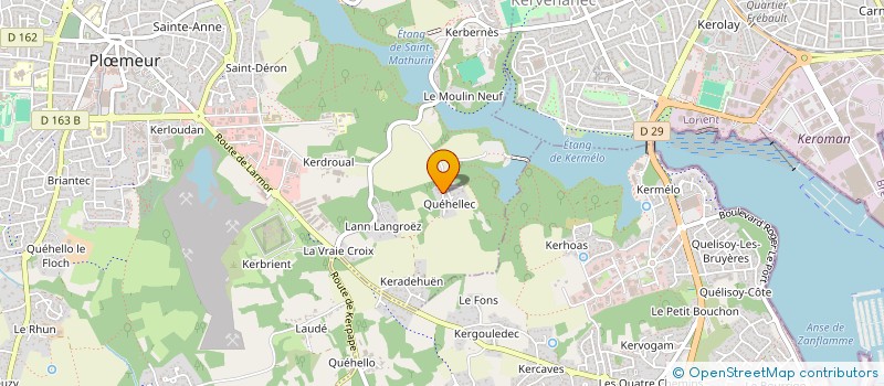 localisation de l'entreprise MONSIEUR YOUENN POSTOLLEC  PLOEMEUR