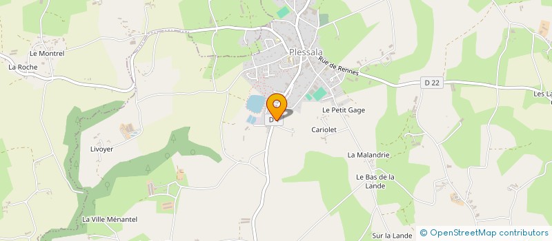 localisation de l'entreprise MONSIEUR YOUENN ROCABOY à LE MENE