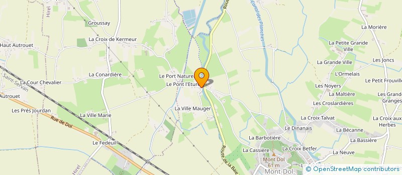 localisation de l'entreprise MONSIEUR YOUENN RYDER  MONT-DOL