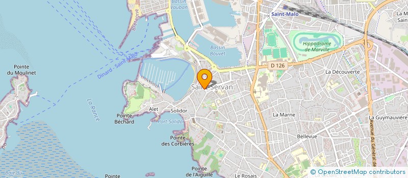 localisation de l'entreprise MONSIEUR YOUENNICK BOTCAZOU  SAINT-MALO