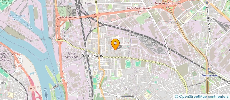 localisation de l'entreprise MONSIEUR YOUGHOURTA BARACHE  SAINT-FONS