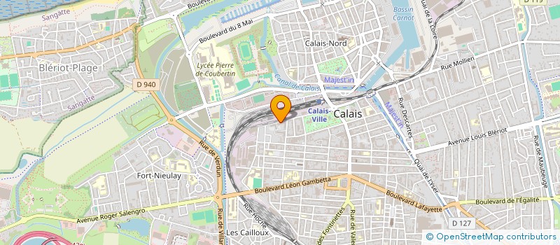 localisation de l'entreprise MONSIEUR YOUGHOURTA DEHAS  CALAIS