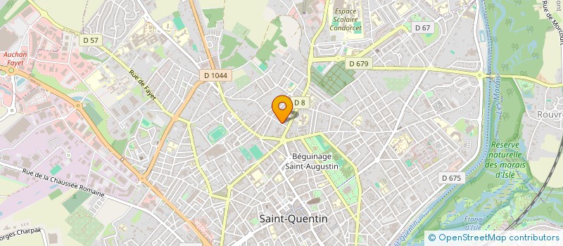 localisation de l'entreprise MONSIEUR YOUGOURTHA NAIT CHABANE à SAINT-QUENTIN
