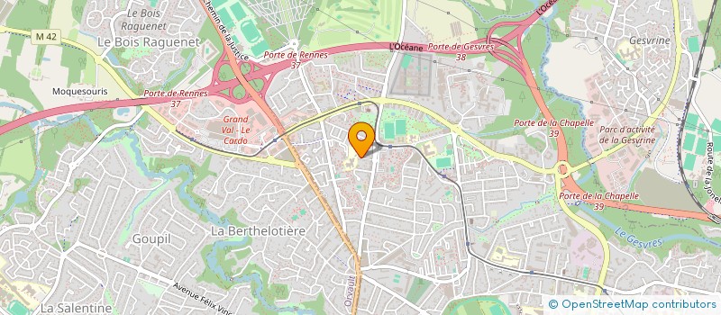 localisation de l'entreprise MONSIEUR YOUMAN KLEIN à NANTES