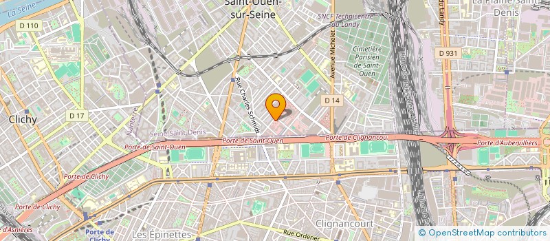 localisation de l'entreprise MONSIEUR YOUMOUSSA KARAMOKO à SAINT-OUEN-SUR-SEINE