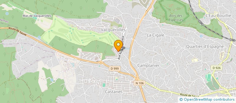 localisation de l'entreprise MONSIEUR YOUN FAUGERE  NIMES