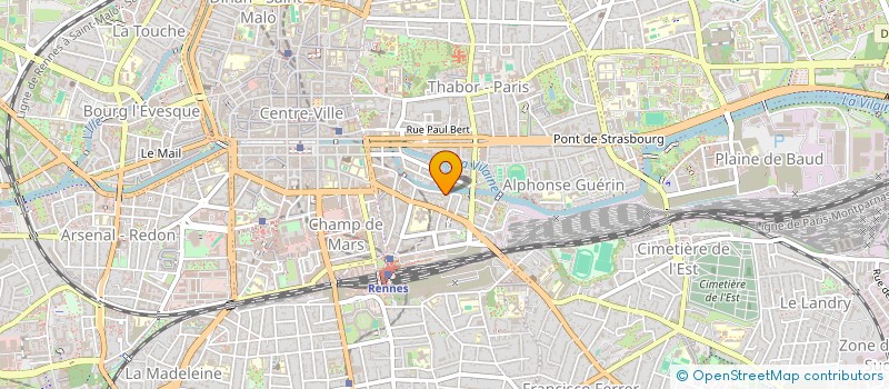 localisation de l'entreprise MONSIEUR YOUN LEBRETON  RENNES