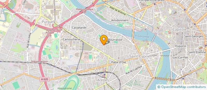 localisation de l'entreprise MONSIEUR YOUNAN EL OUARDI à TOULOUSE