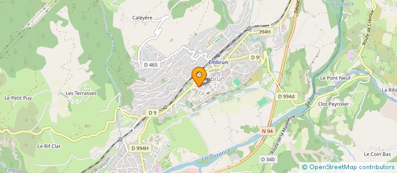 localisation de l'entreprise MONSIEUR YOUNASSE WAHBI à EMBRUN