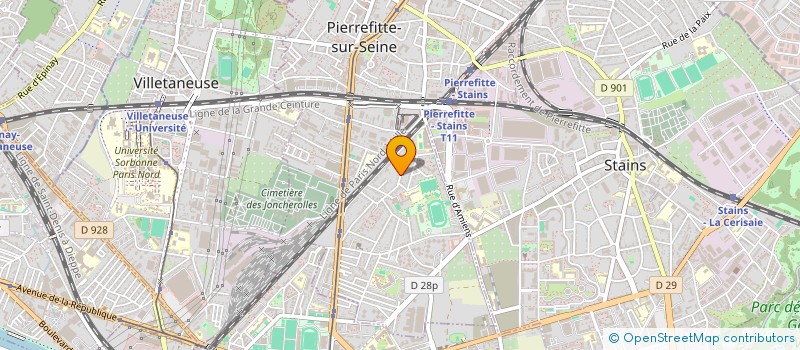 localisation de l'entreprise MONSIEUR YOUNES ABAZZAR à PIERREFITTE-SUR-SEINE