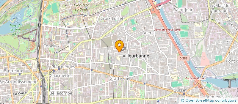 localisation de l'entreprise MONSIEUR YOUNES ABBOUD  VILLEURBANNE