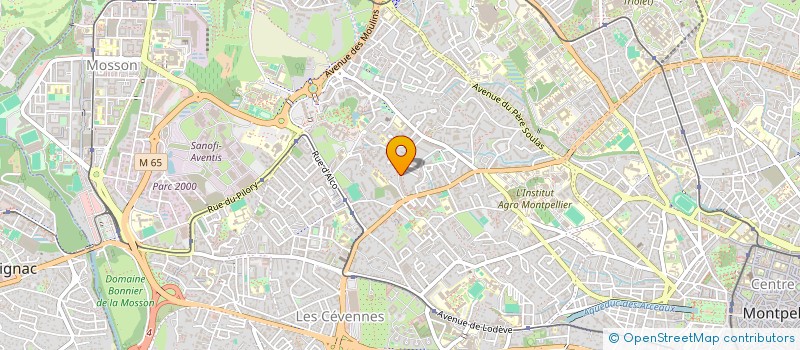 localisation de l'entreprise MONSIEUR YOUNES AGHA  MONTPELLIER