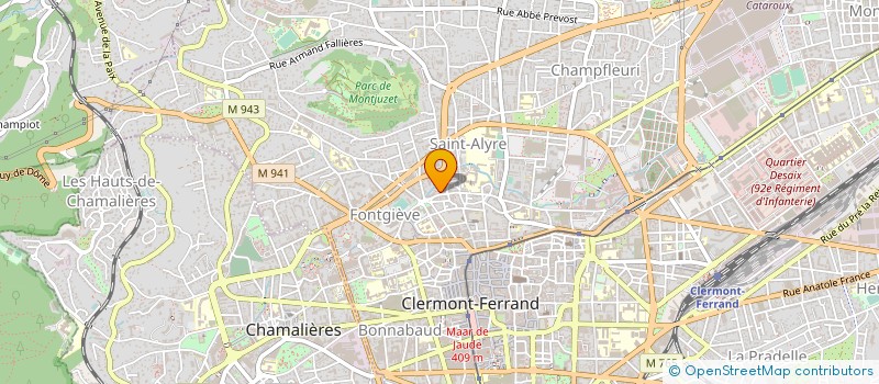 localisation de l'entreprise MONSIEUR YOUNES AIT BARI  CLERMONT-FERRAND