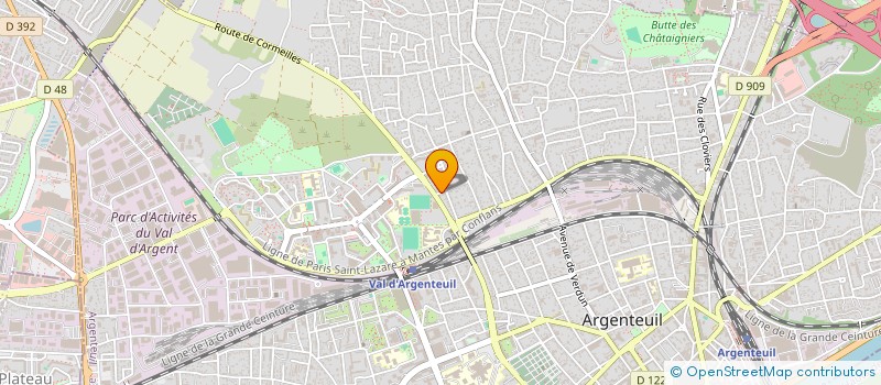 localisation de l'entreprise MONSIEUR YOUNES AIT BENALI  ARGENTEUIL