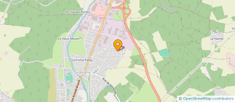 localisation de l'entreprise MONSIEUR YOUNES AIT HAMMOU à GRAVIGNY