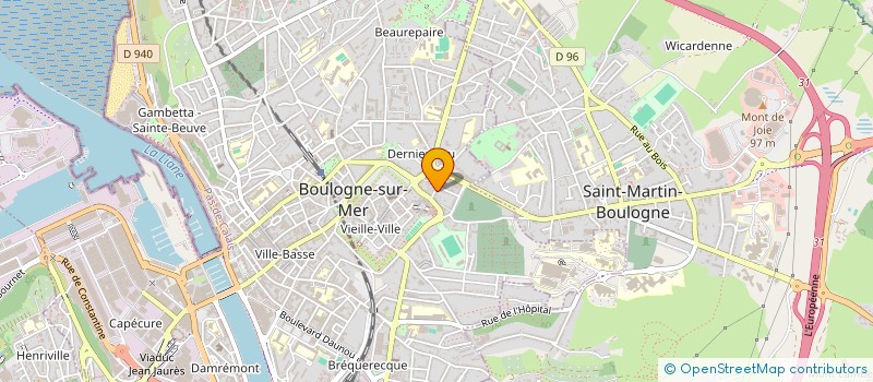 localisation de l'entreprise MONSIEUR YOUNES AIT LAFKIH  BOULOGNE-SUR-MER